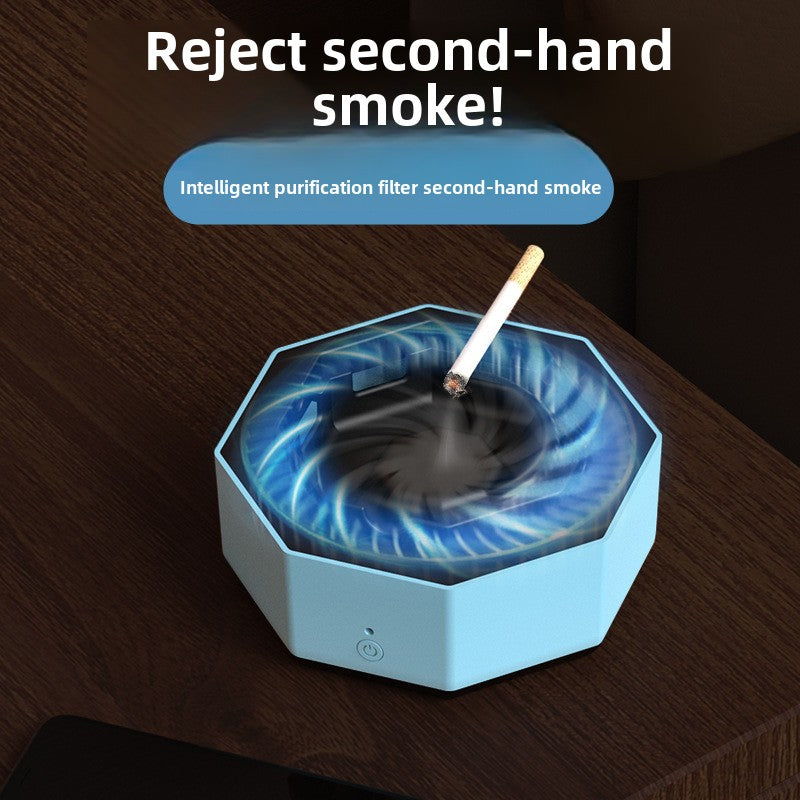 Smart home ashtray Office purifier Multi-functional smart ashtray